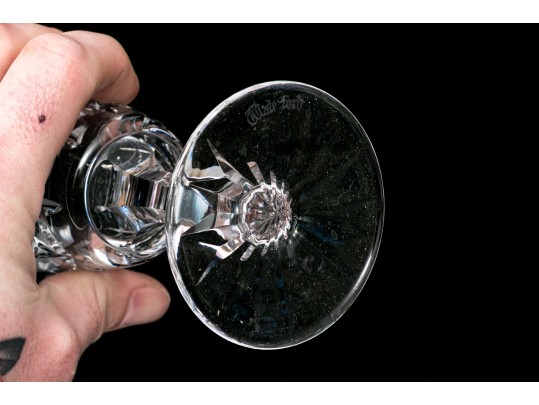 Twenty-two Piece Waterford Cut Crystal Collection Of Barware