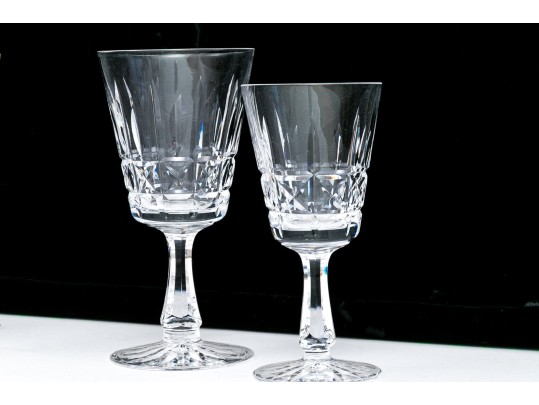 Twenty-two Piece Waterford Cut Crystal Collection Of Barware