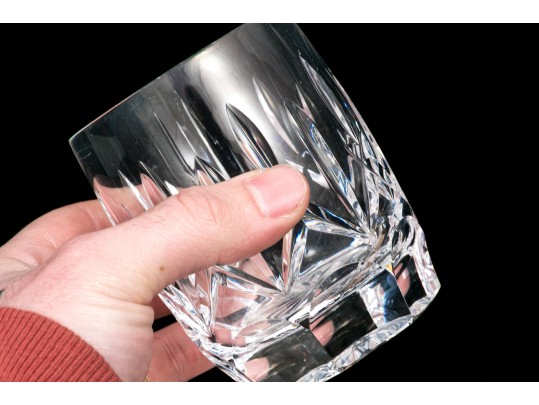 Twenty-two Piece Waterford Cut Crystal Collection Of Barware