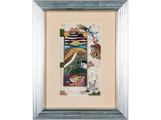 Double Sided India Painting And Manuscript