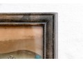 Vintage Chinese Reverse Painting On Glass