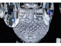 A Magnificent Cut Crystal Nine Light Chandelier