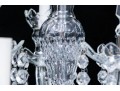 A Magnificent Cut Crystal Nine Light Chandelier