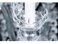 A Magnificent Cut Crystal Nine Light Chandelier
