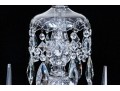 A Magnificent Cut Crystal Nine Light Chandelier