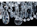 A Magnificent Cut Crystal Nine Light Chandelier