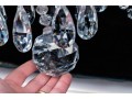 A Magnificent Cut Crystal Nine Light Chandelier