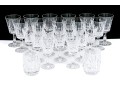 Twenty-two Piece Waterford Cut Crystal Collection Of Barware