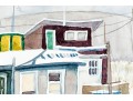 William L. Drake (1929-2019) Watercolor On Paper - BAYONNE NJ