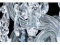 A Magnificent Cut Crystal Nine Light Chandelier