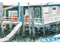 William L. Drake (1929-2019) Watercolor On Paper - BAYONNE NJ
