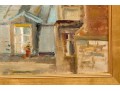 M. Price, Signed Oil On Canvas, Roof Tops Over Paris 