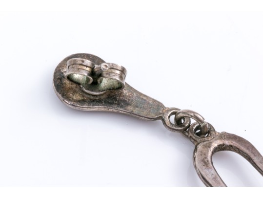 Collection Of Sterling And Amber Rustic Jewelry