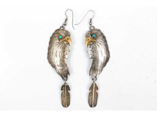 Collection Of Sterling And Turquoise And Howlite Stone Jewelry