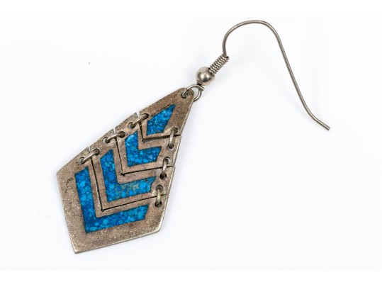 Very Large Lot Of Assorted Silver Half Pairs Of Earrings, Assorted Styles, 708.4 Gross Dwt