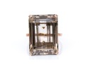 14K Smoky Quartz Set Statement Ring, Size 8.5+