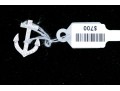 14k White Gold Lovely Diamond Anchor Pendant, App. 0.25 TCW
