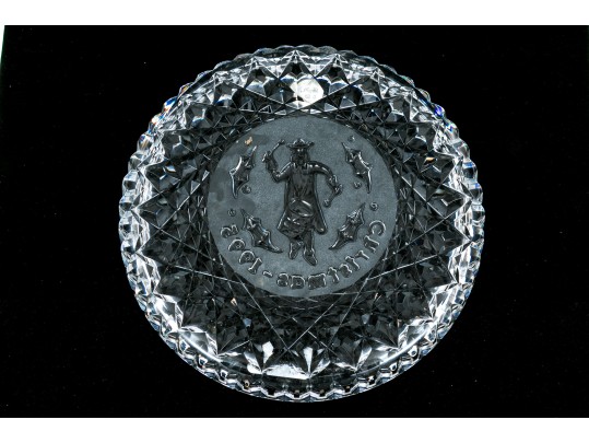 Waterford Crystal Vintage 1995 Drummers Drumming Christmas Plate
