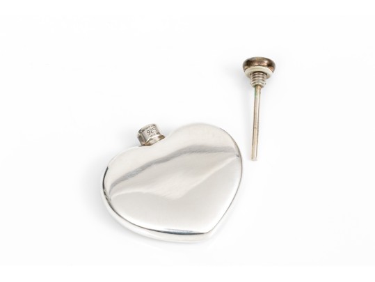 Tiffany & Co. Sterling Heart Perfume Bottle
