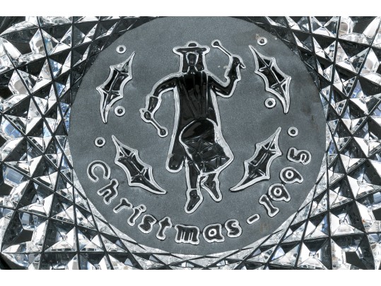 Waterford Crystal Vintage 1995 Drummers Drumming Christmas Plate