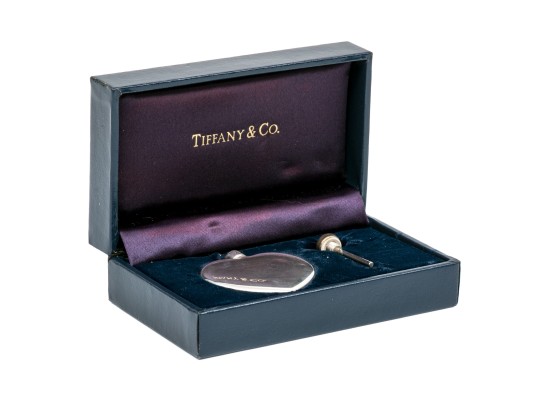 Tiffany & Co. Sterling Heart Perfume Bottle