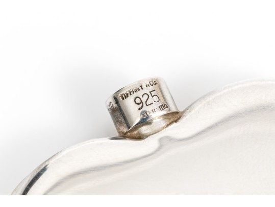 Tiffany & Co. Sterling Heart Perfume Bottle