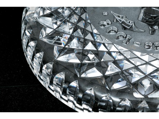 Waterford Crystal Vintage 1995 Drummers Drumming Christmas Plate