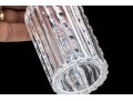 Beautiful Vintage Sterling Silver Topped Cut Crystal 8