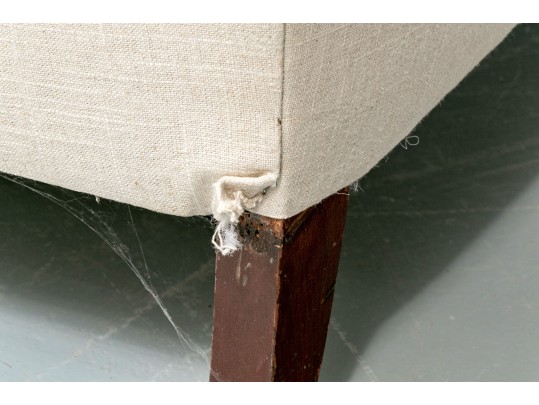 Handsome Fabric Upholstered Club Chair