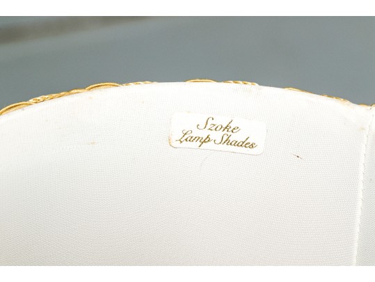 Vintage Pair Of Brass Neoclassical Style Lamps