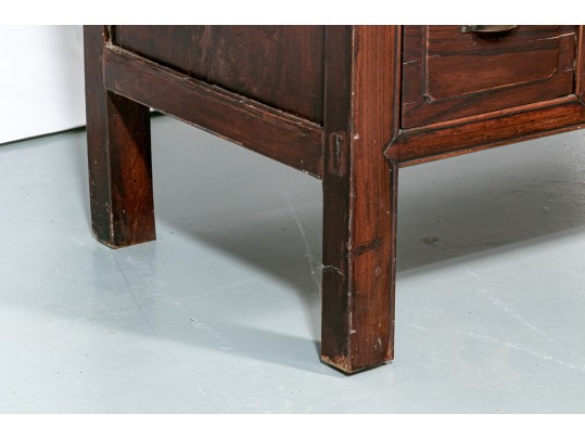 Fabulous Antique Tall Apothecary Cabinet 