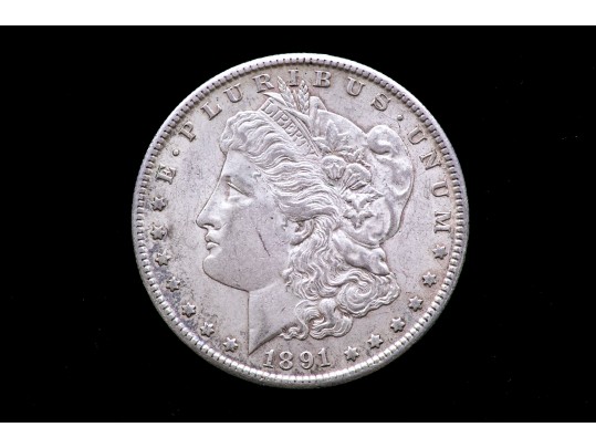 1891-S Morgan Silver Dollar