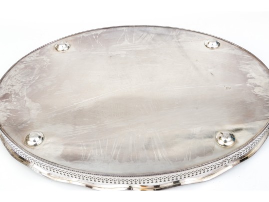 Israel Freeman & Son English Silverplate Tray