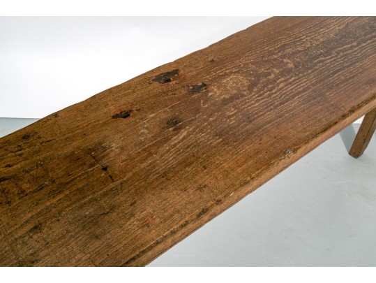 Wonderful Chinese Carved Long Wooden Bench