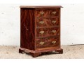 *Antique Diminutive Mahogany Veneered Jewelry Chest