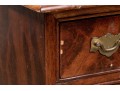 *Antique Diminutive Mahogany Veneered Jewelry Chest