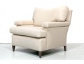 Handsome Fabric Upholstered Club Chair