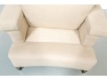 Handsome Fabric Upholstered Club Chair