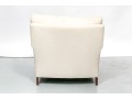 Handsome Fabric Upholstered Club Chair
