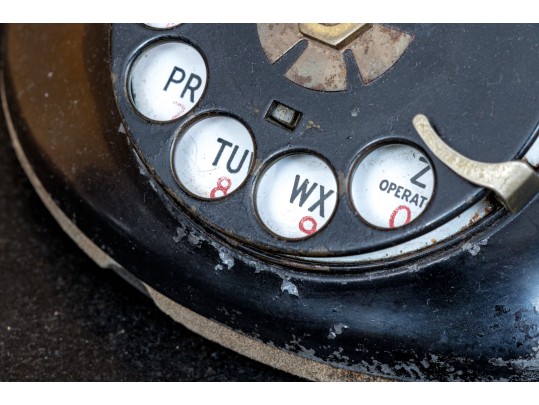 Antique Western Electric Rotary Telephone