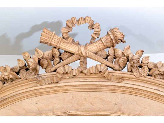 Antique French Louis XV Natural Walnut Armoire, Ca. 1890-1910