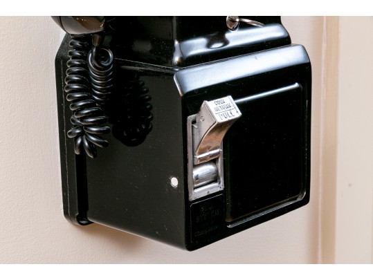 The New England Telephone & Telegraph Co. Boston Bell Wall Mounted Rotary Phone