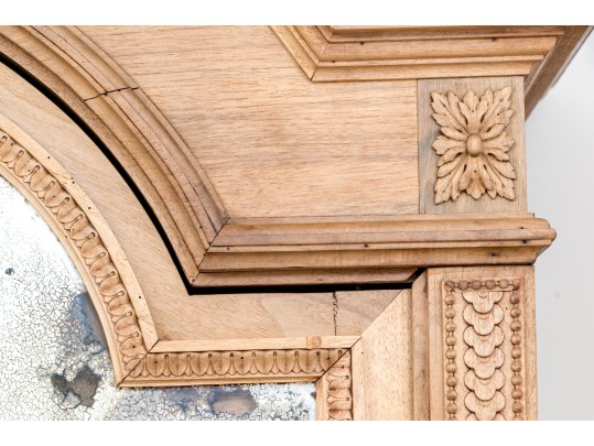 Antique French Louis XV Natural Walnut Armoire, Ca. 1890-1910