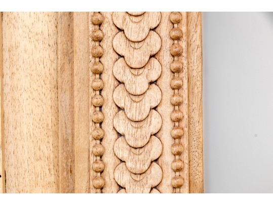 Antique French Louis XV Natural Walnut Armoire, Ca. 1890-1910