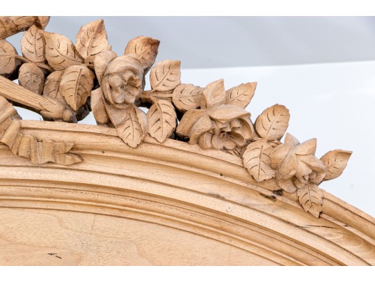 Antique French Louis XV Natural Walnut Armoire, Ca. 1890-1910