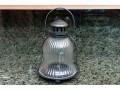 Vintage Aluminum And Glass Lantern