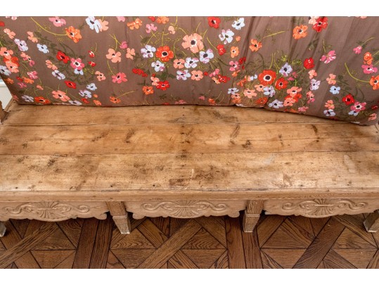 A Fine Antique Country Pine Sofa