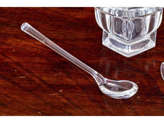 Baccarat Harcourt Missouri Mustard Jar