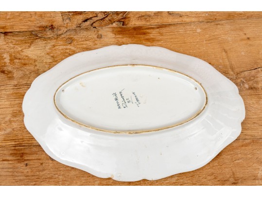 Henriot Quimper Oval Serving Dish