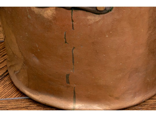Two Vintage French Copper Pots